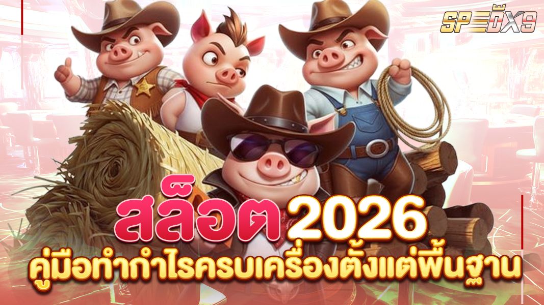 บทความ สล็อต 2026: คู่มือทำกำไรครบเครื่องตั้งแต่พื้นฐานถึงกลยุทธ์ขั้นสูง
